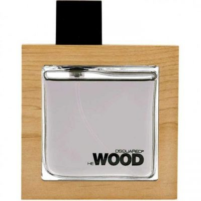عطر ادکلن دسکوارد هی وود مردانه - قهوه ای سری قدیم | He Wood